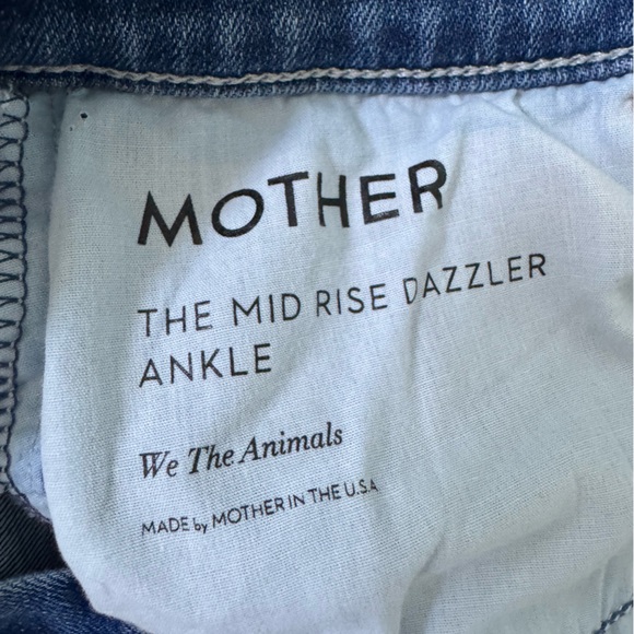MOTHER THE MID RISE DAZZLER ANKLE - Picture 3 of 11